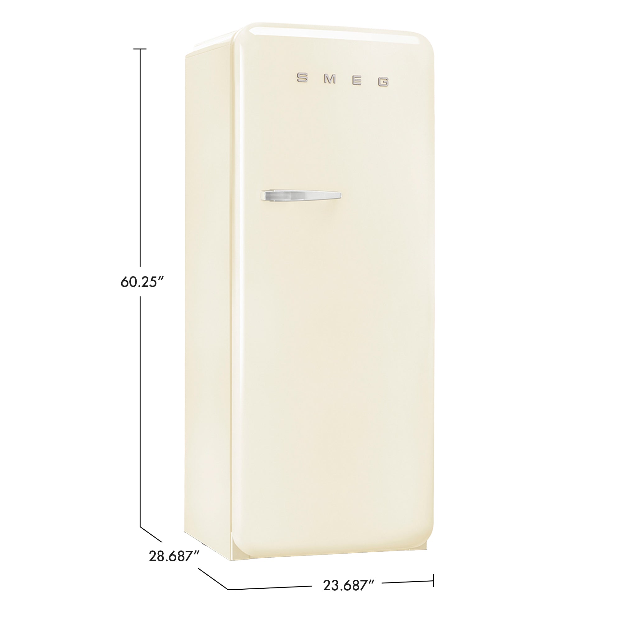 Retro-Style Refrigerator (9.5 cu ft, Left Hinge) – Special Union