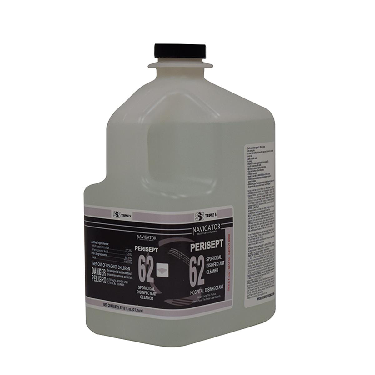 SSS Navigator #62 Perisept Sporicidal Disinfectant Cleaner, 2/2Ltr