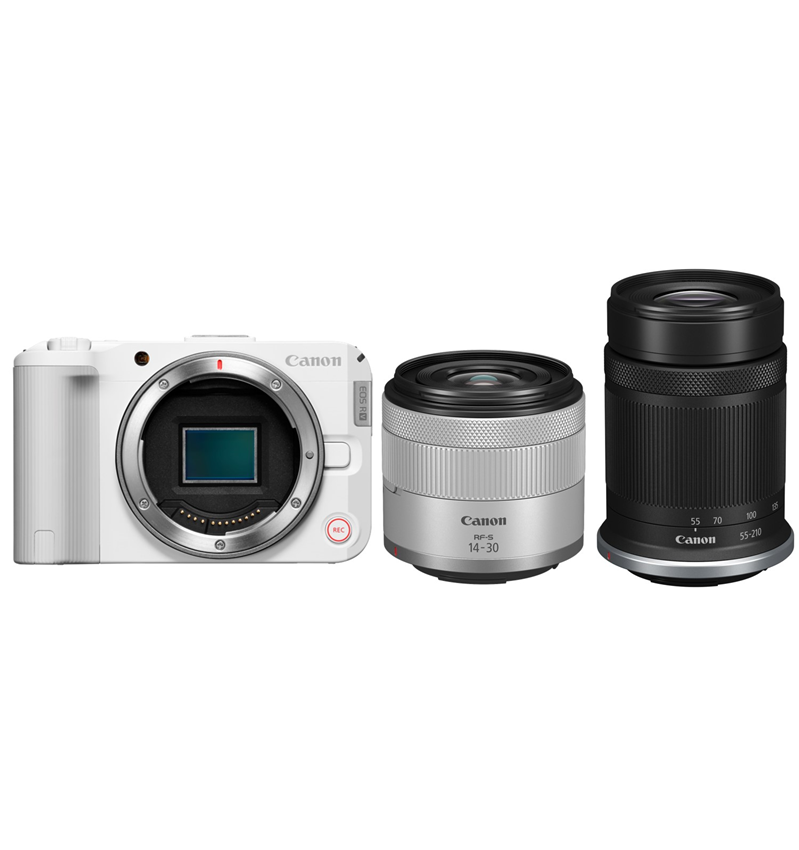 EOS R50 V (ホワイト)・ダブルズームキット【26年春：1.5万円