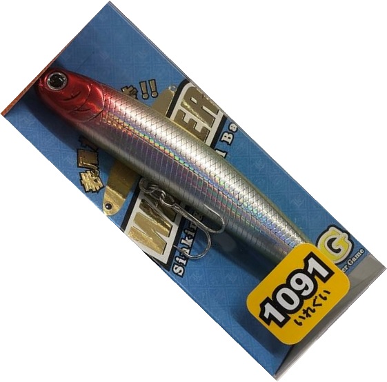 ラッキークラフト シーバスルアー ワンダー80 ESG 1091カラー 湾奥