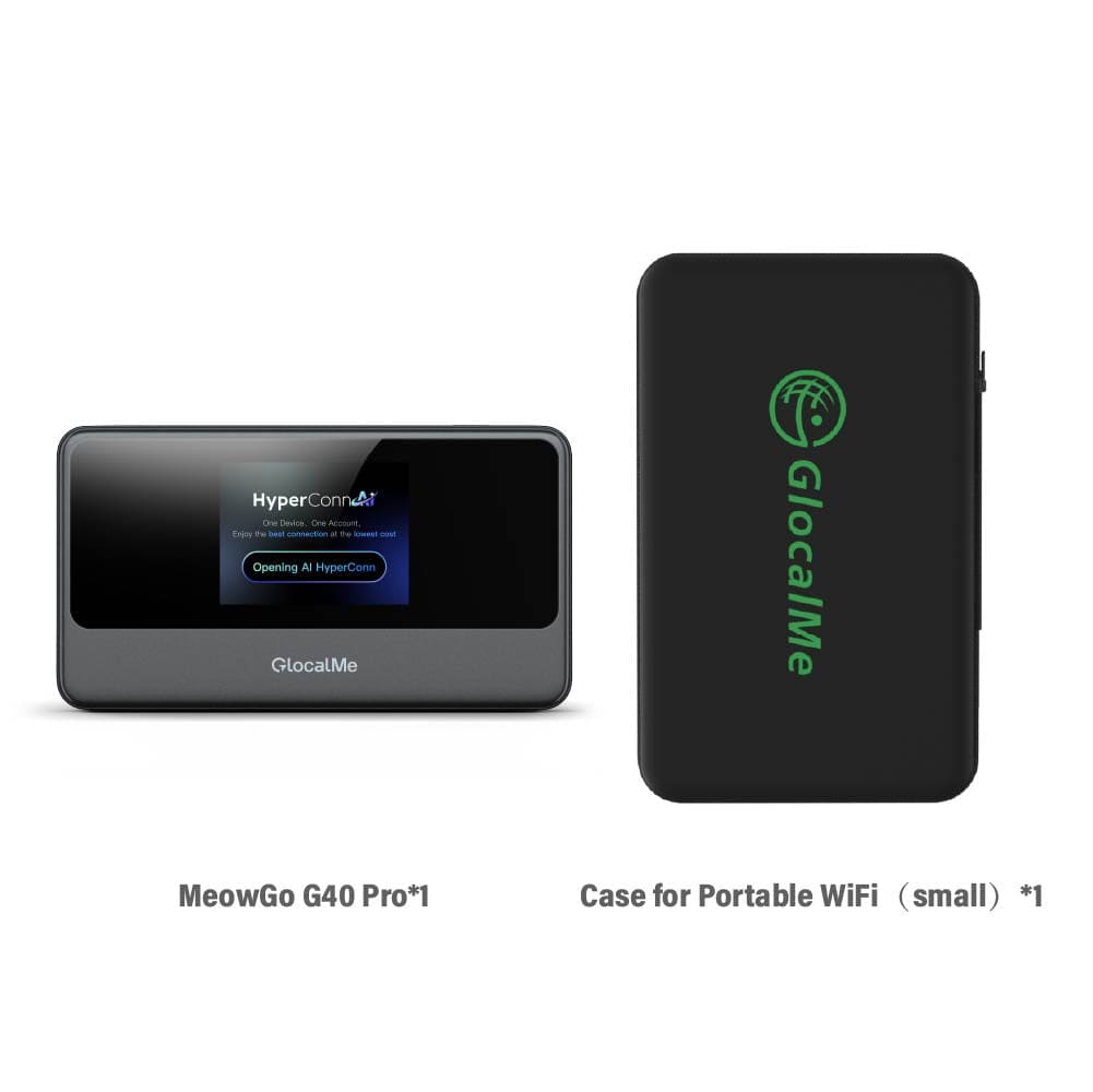 MeowGo G40 Pro | 4G WiFi Hotspot with 13H Battery - GlocalMe