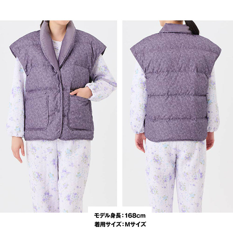 グンゼ レディース ダウンベスト 婦人 ベスト 羽織物 S M L 防寒