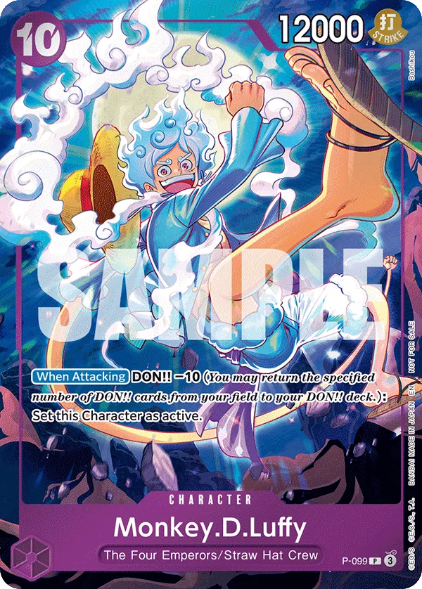 P-099 Monkey.D.Luffy One Piece Card Game Card | One Piece Card Game