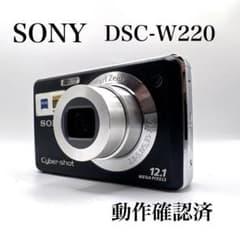 SONY DSC-W220 Cyber-shot 動作確認済 コンデジ ソニー - メルカリ