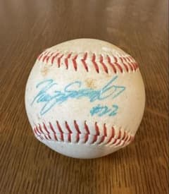 シアトルマリナーズ入団時 佐々木主浩 直筆サイン入りボール - メルカリ