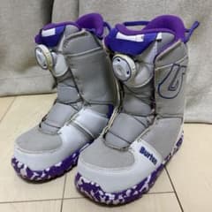 Burton Grom Boa スノーボードブーツ 18.5cm バートンキッズ - メルカリ