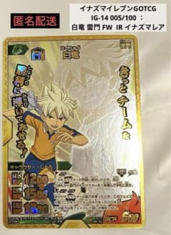 イナズマイレブン TCG カード 白竜 イナズマレア 雷門 イナイレ 匿名