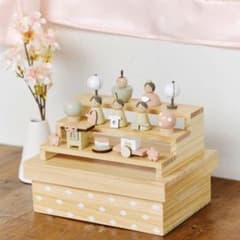 サリュ ＊ ひなまつり 完売品【収納できる雛人形セット】 - メルカリ
