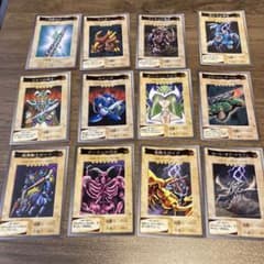 12枚セット 遊戯王1998年製 バンダイ版 暗黒騎士ガイア他11枚➕おまけ2
