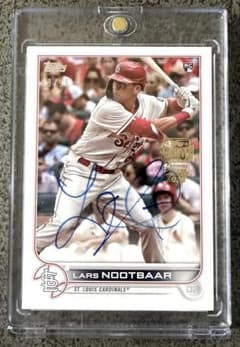 ヌートバー 直筆サインカード topps archives auto /99 - メルカリ