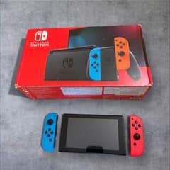 即時発送】Nintendo Switch 本体 青・赤 Joy-Con付き - メルカリ