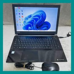 S124 TOSHIBAノートパソコンSSD第6世代WEBカメラWindow11 - メルカリ