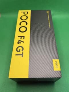 POCO F4 GT ブラック 120W充電器付き - メルカリ