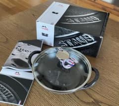 新品未使用 Staub ストウブ ベビーウォック グレー 16センチ ② - メルカリ