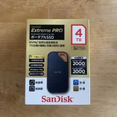 2026年最新】sandisk extreme pro ポータブルssd 4tbの人気アイテム