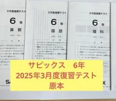 2026年最新】サピックス6年算数の人気アイテム - メルカリ