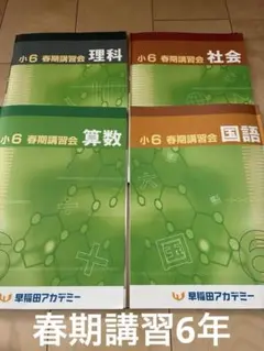 2026年最新】早稲田アカデミー 春期講習の人気アイテム - メルカリ