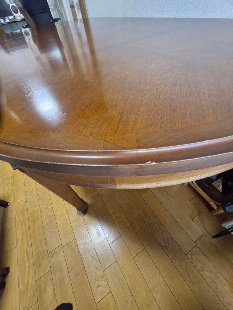 [最終値下げ！]マルニ 楕円形ダイニングテーブル 2.3M