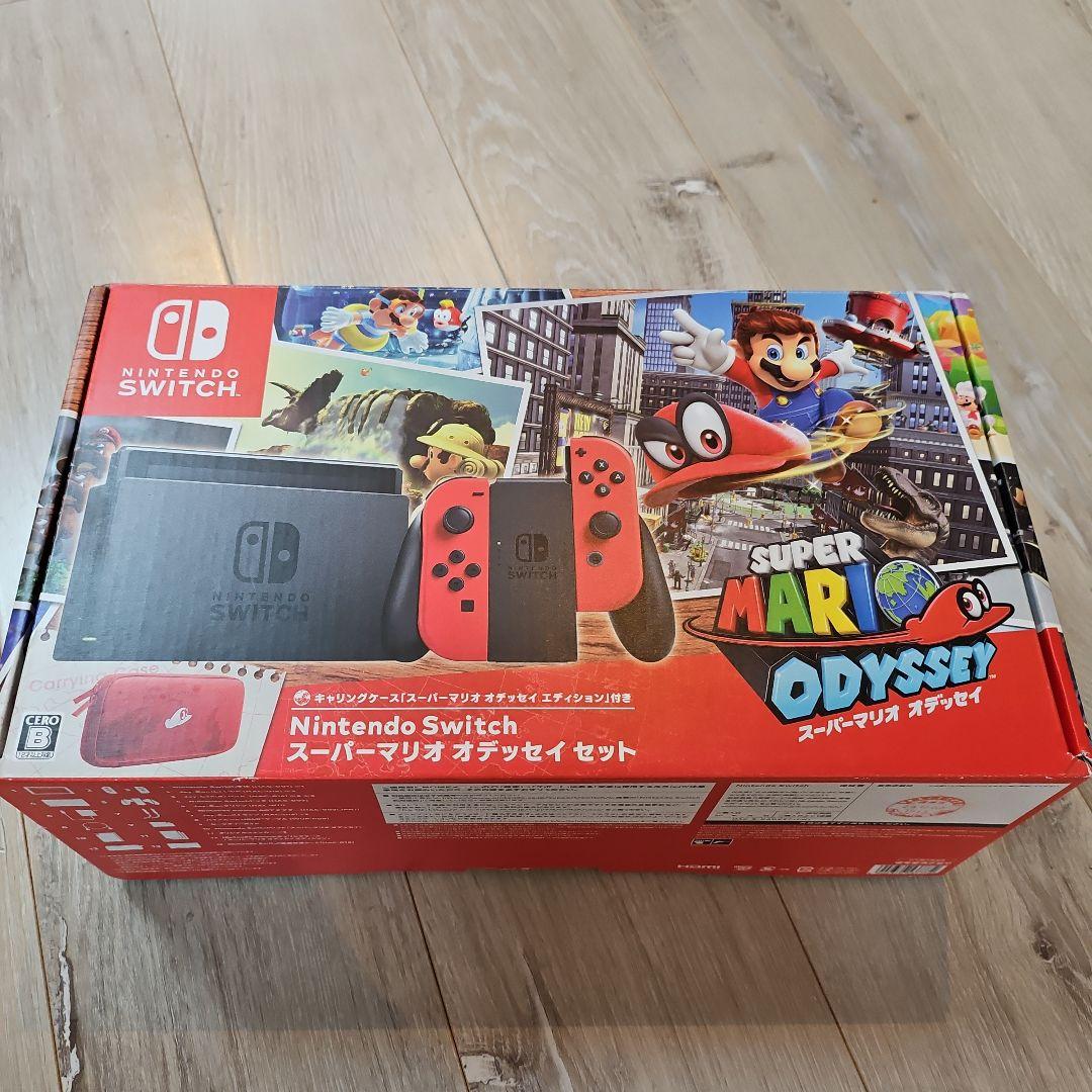 Nintendo Switch スーパーマリオオデッセイセット 量販店印有】Nintendo Switch スーパーマリオ オデッセイ セット