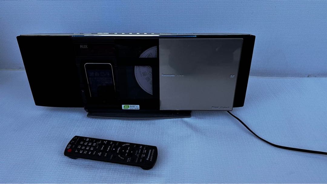 パナソニック コンパクトステレオシステム ゴールド SC-HC40-N Amazon.co.jp: Panasonic D-dock コンパクトステレオシステム ブラック