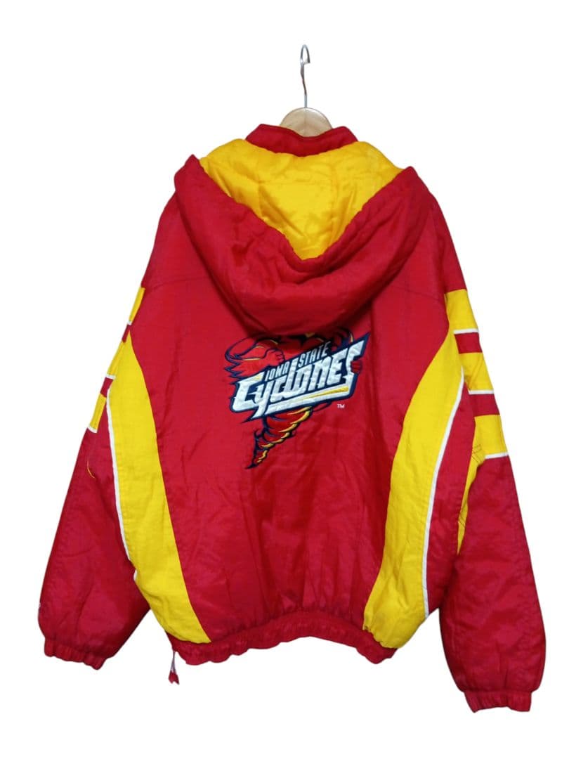 90s STARER 　アイオワステートサイクロンズ　 プルオーバージャケット 90s STARER アイオワステートサイクロンズ プルオーバージャケット