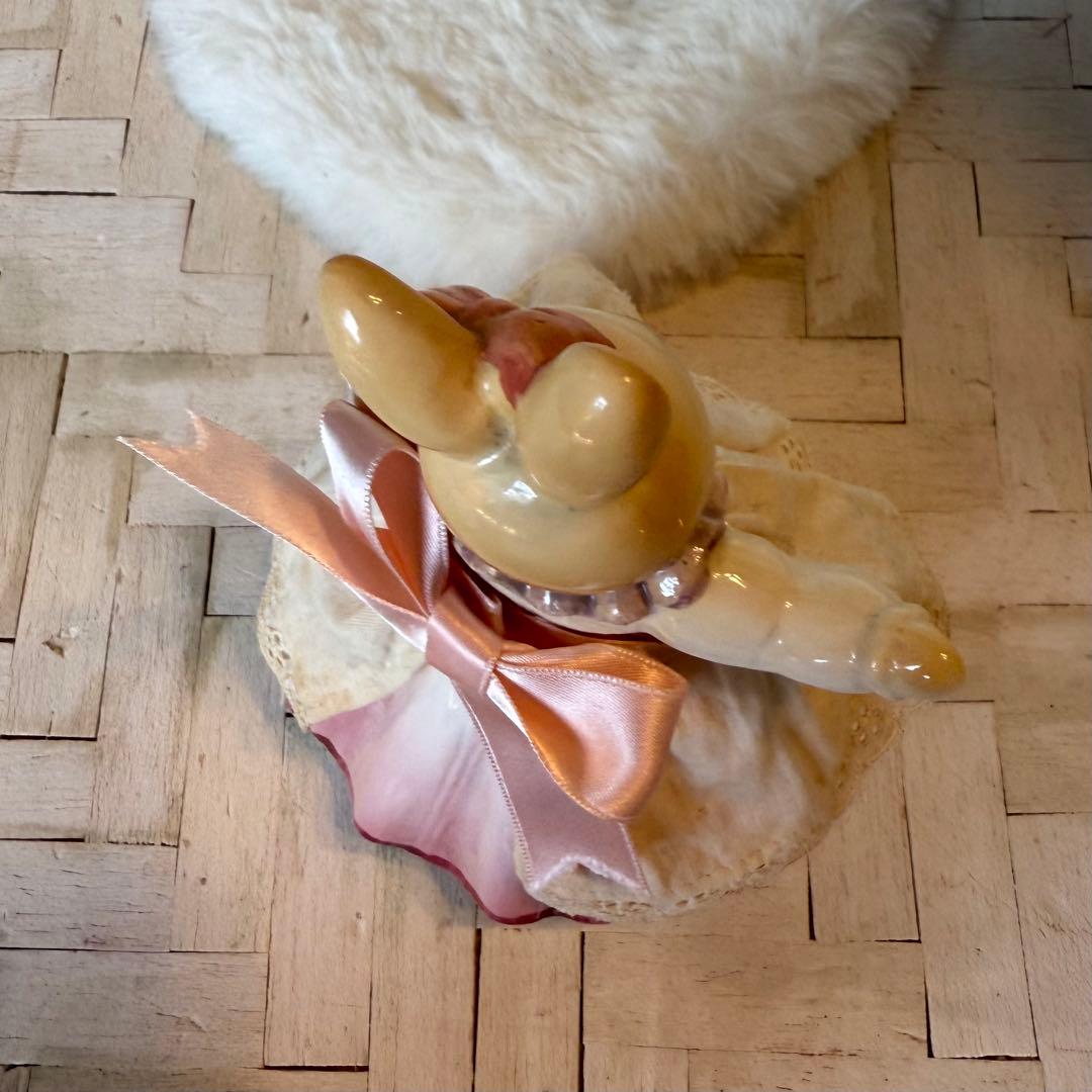 セキグチ☆ヴィンテージうさぎのオルゴール☆懐かしい曲♡虹の彼方に