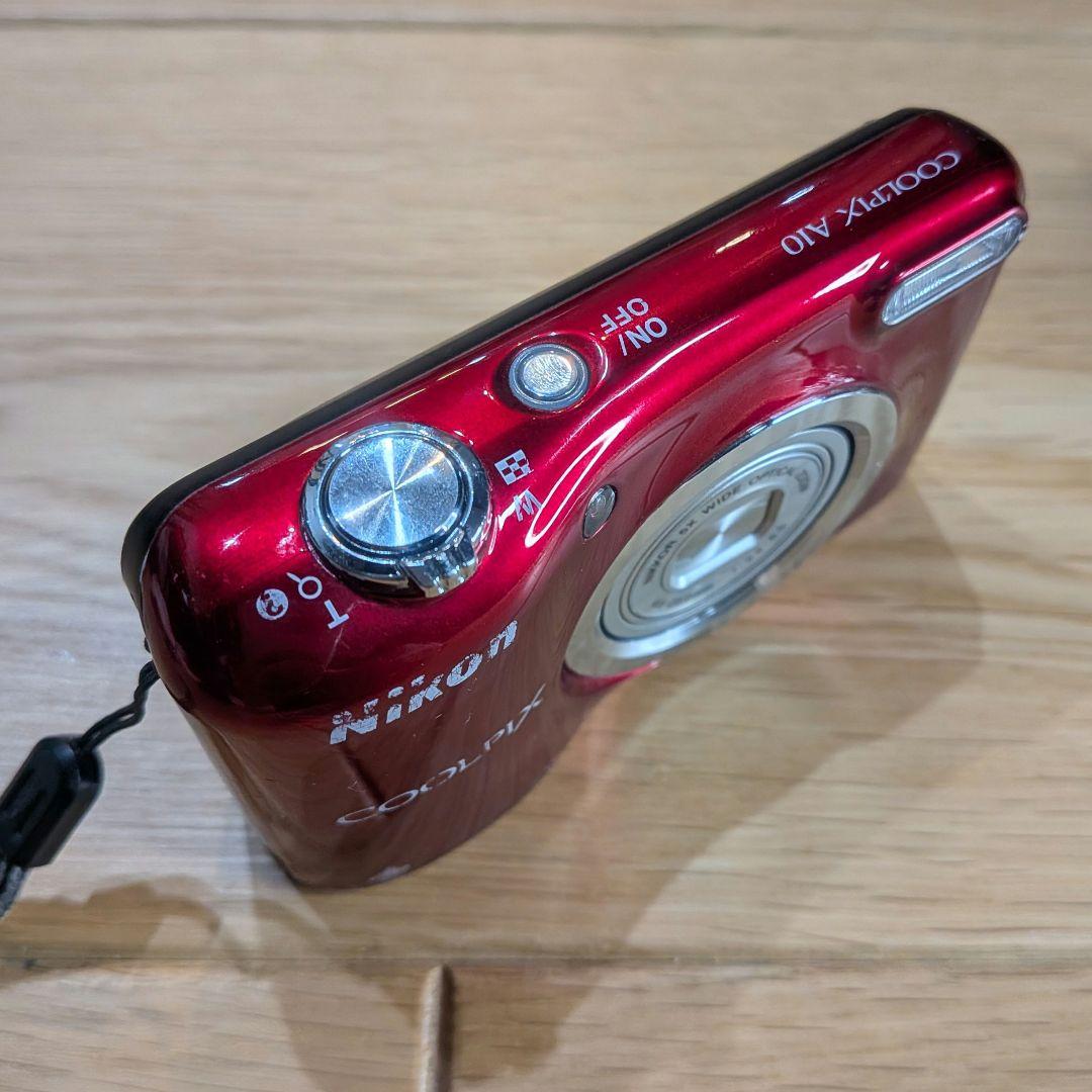 Nikon COOLPIX A10 赤色 コンパクトデジタルカメラ - メルカリ