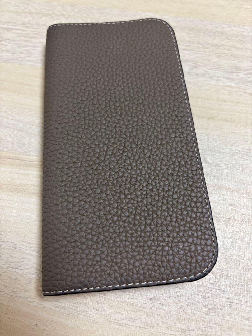 BONAVENTURA iPhone15ケース　ブラウンレザーフリップケース BONAVENTURA（ボナベンチュラ） スマホケース (iPhone15Pro Max