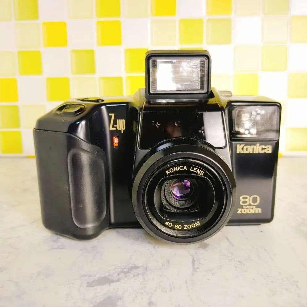 美品☆ Konicaコニカ Z-up 80 Zoom フィルムカメラ レトロ - メルカリ