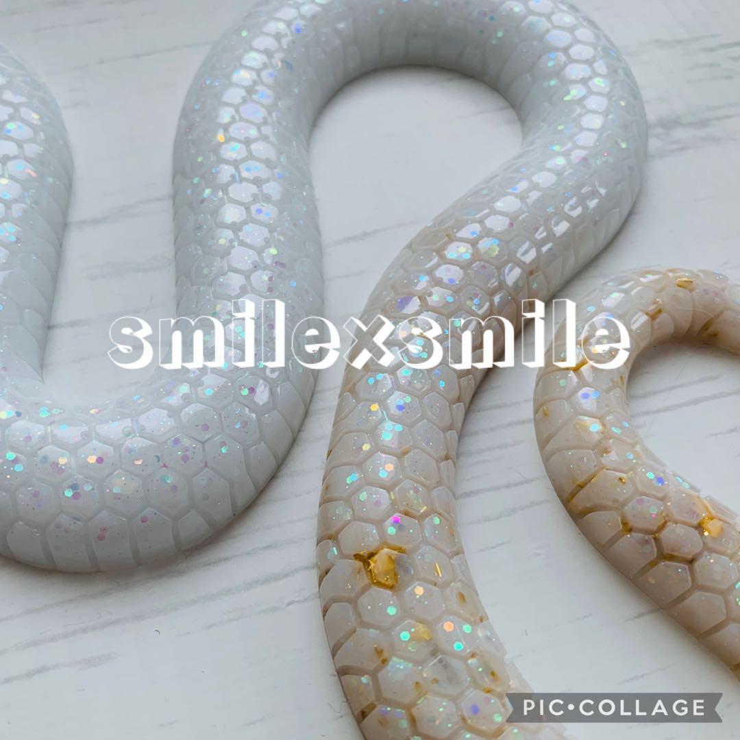 ⭐️レジン製 白蛇のオルゴナイト⭐️ - メルカリ