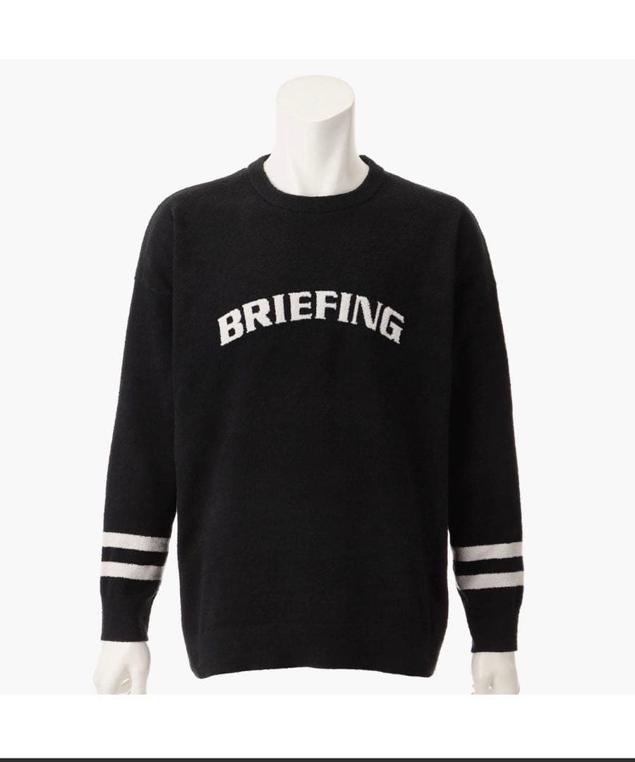 【BRIEFING GOLF】 LW RELAXED KNIT CREWNECK BRIEFING（ブリーフィング） セーター ニット 「BRIEFING GOLF