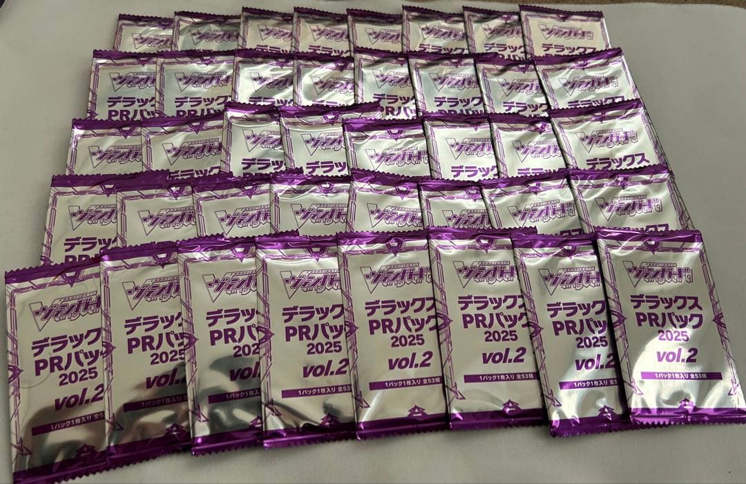 ヴァンガード デラックスPRパック2025 vol.2 40パックセット 未開封 購入キャンペーン│大ヴァンガ祭2025