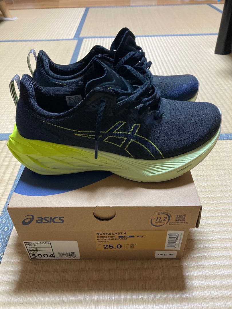 スパイク・シューズ ASICS NOVABLAST 4 25.0cm WIDE
