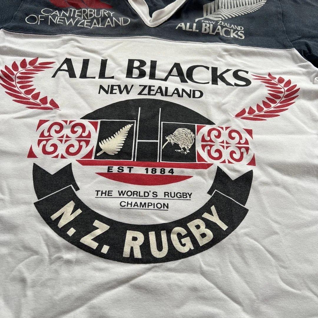 ALL BLACKS ラガーシャツ CANterbury - メルカリ
