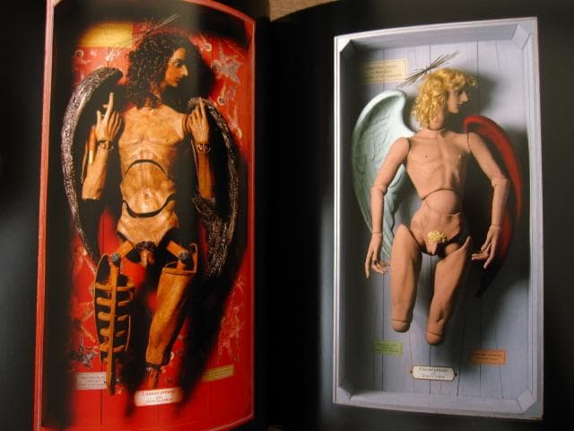 図録 四谷シモン 人形愛 直筆サイン入り チラシ付 - メルカリ