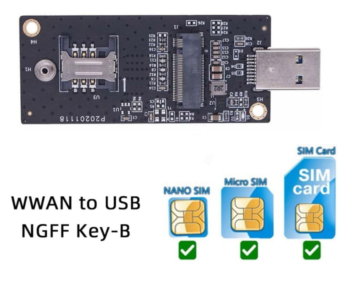 Telit LN940A9 T77W676 4G LTE モデム & アダプタ - メルカリ