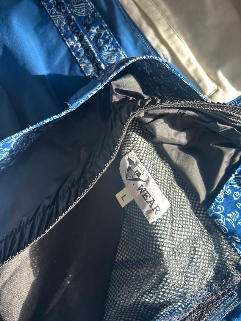 超極品！S-WEAR ウェア L上下セット スノーボード 男女兼用 ペイズリー