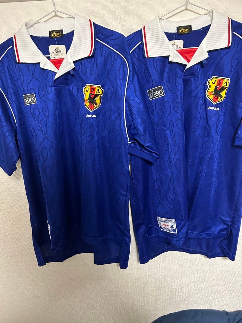 タグ付き未使用品 アシックス 日本代表ユニホーム フランスワールド