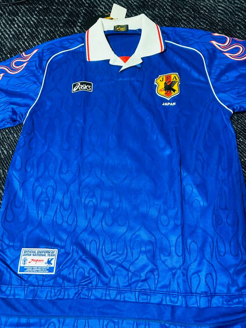 タグ付き未使用品 アシックス 日本代表ユニホーム フランスワールド