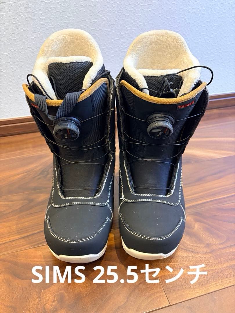 SIMS スノー　ブーツ　25.5センチ SIMS 25-26 SIMS/シムス OPERATION オペレーション メンズ レディース