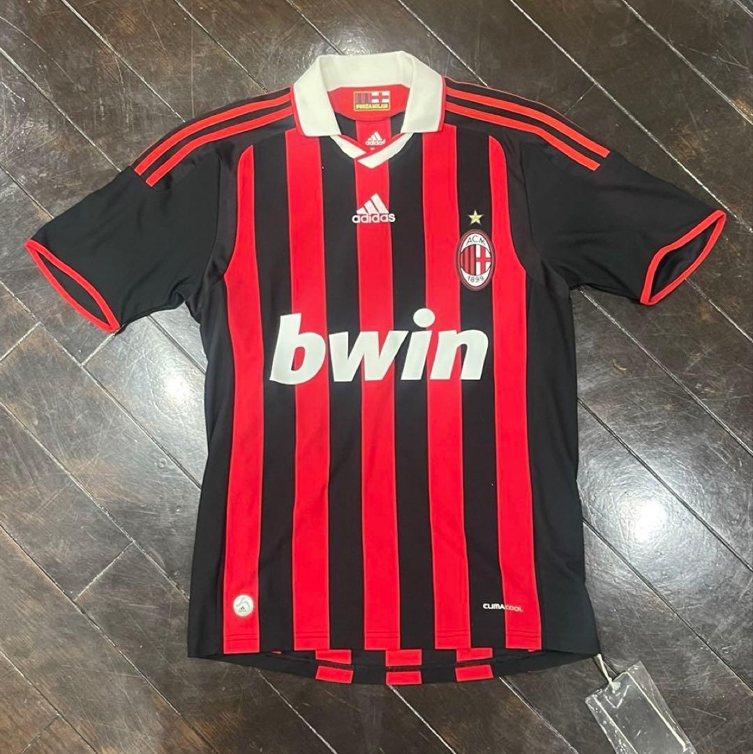 adidas 06-07 ACミラン bwin ゲームシャツ ユニフォーム - メルカリ