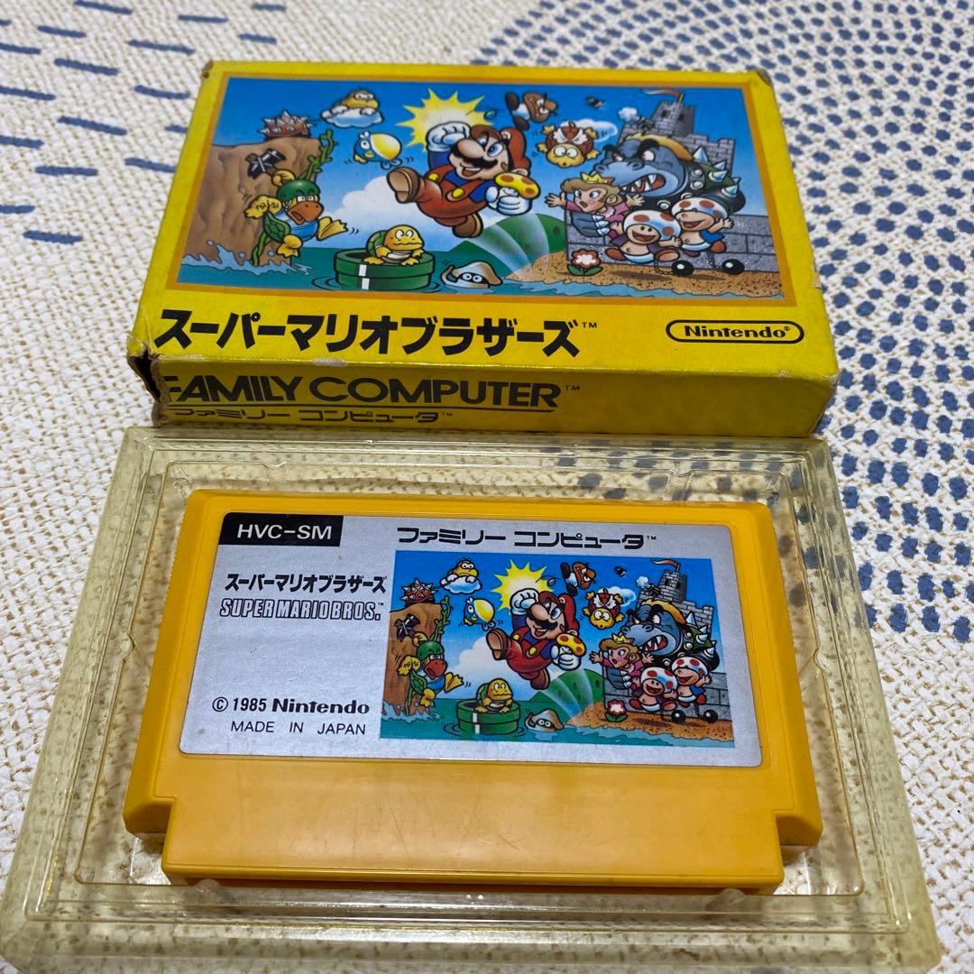 スーパー マリオ ブラザーズ」 ファミコン - メルカリ