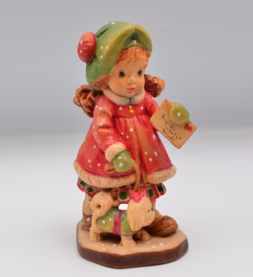 速達 アンリ ANRI サラケイ 木彫り人形 イタリア 高さ11cm 限定品