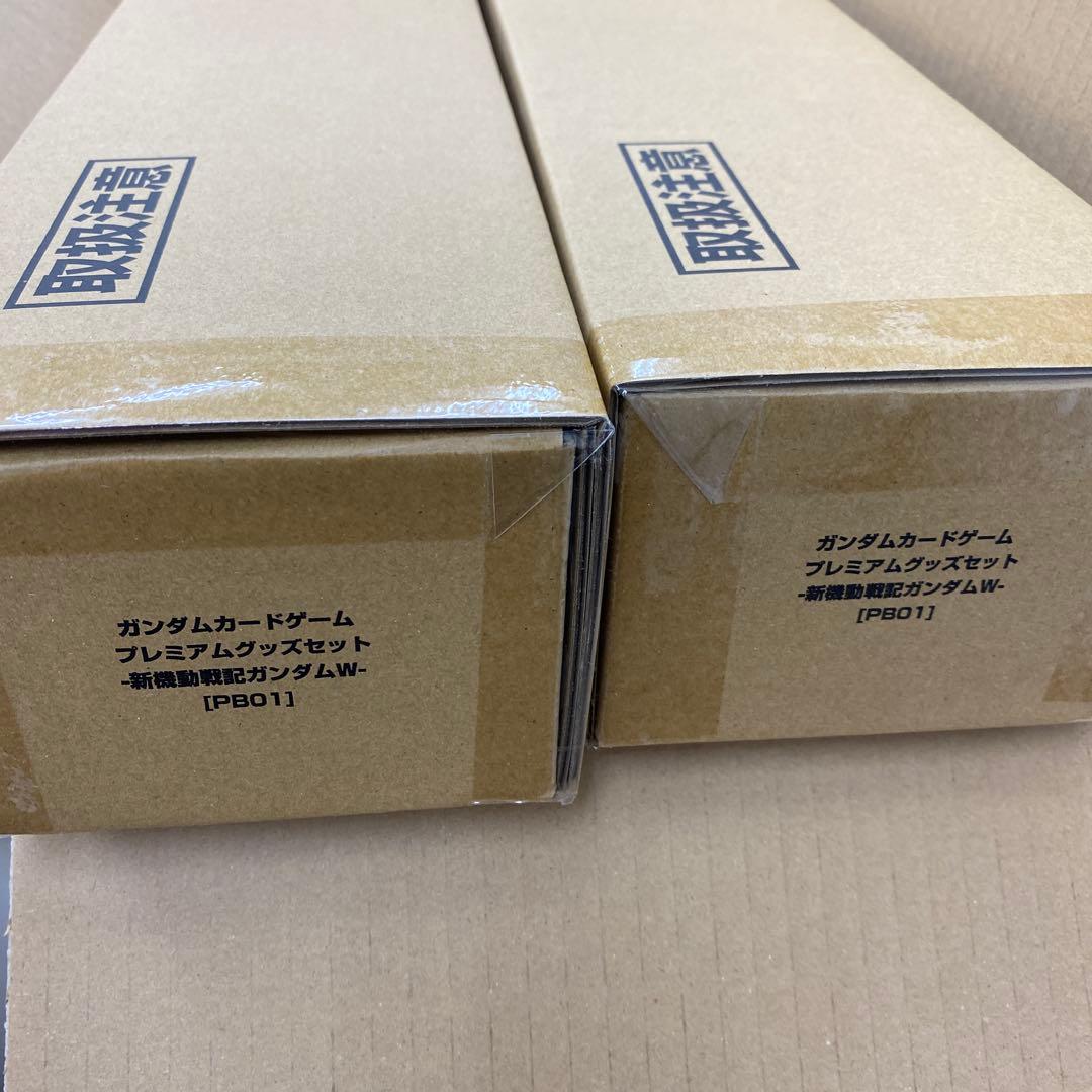 ガンダムカードゲーム プレミアムグッズセット-新機動戦記ガンダムW