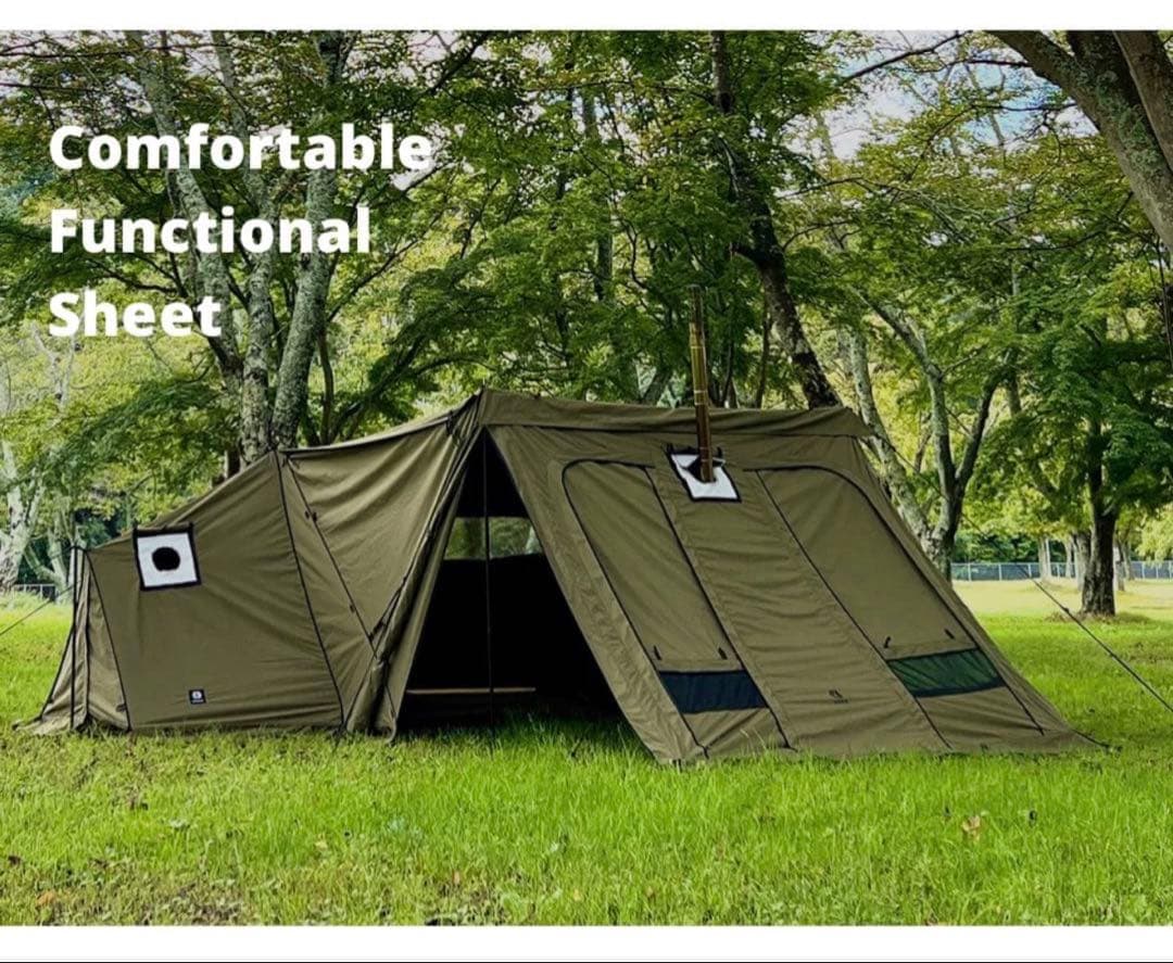 お値引き中 zukk マギーTC 前幕付き tcテント パップテント - メルカリ