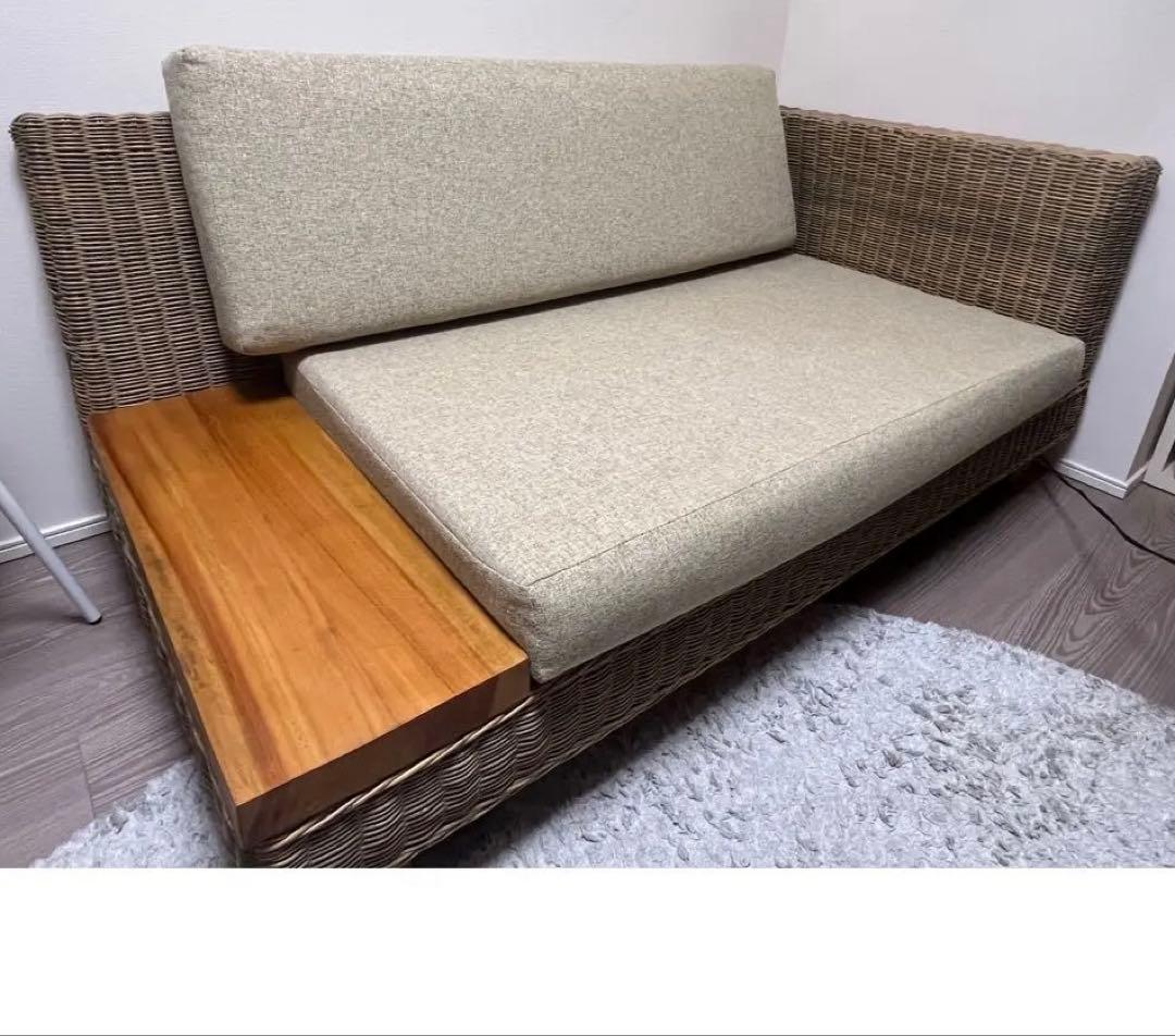 KAJAカジャ☆CERES/ヌーソファ☆バリ　アジアン【今だけ❗️】 上質なラタンと実用性を兼ね備えたCERES ヌーソファ | KAJA