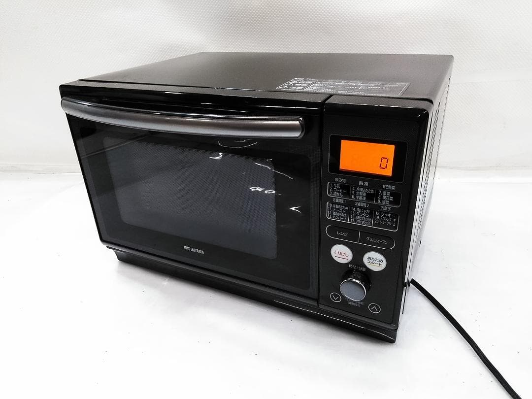 アイリスオーヤマ スチームオーブンレンジ MO-FS2403 20年製 角皿付△ Amazon.co.jp: アイリスオーヤマ スチームオーブンレンジ 24L 過熱