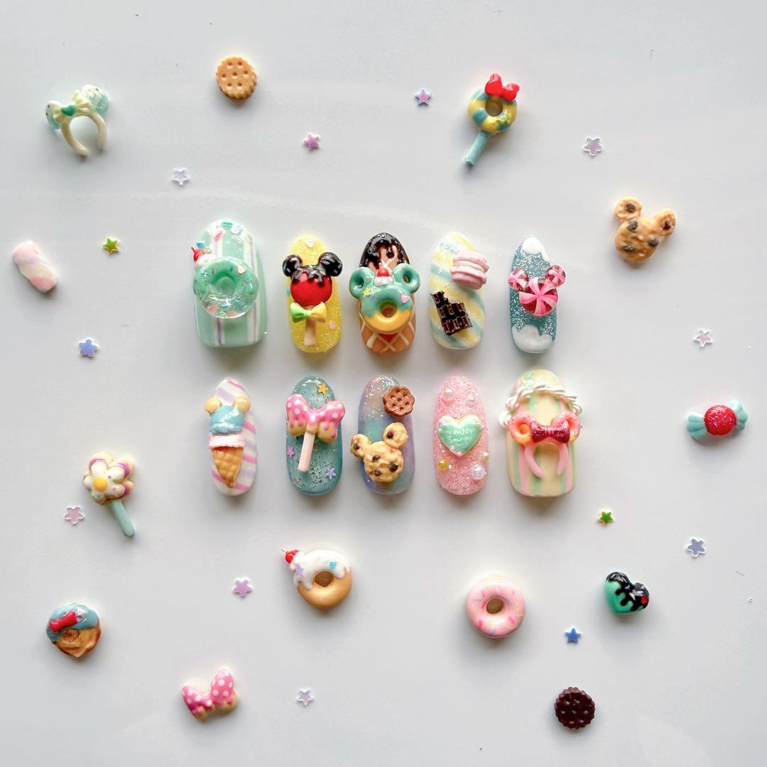オーダーページ】2026 パルパルーザ 3Dネイルパーツ スイーツ - メルカリ