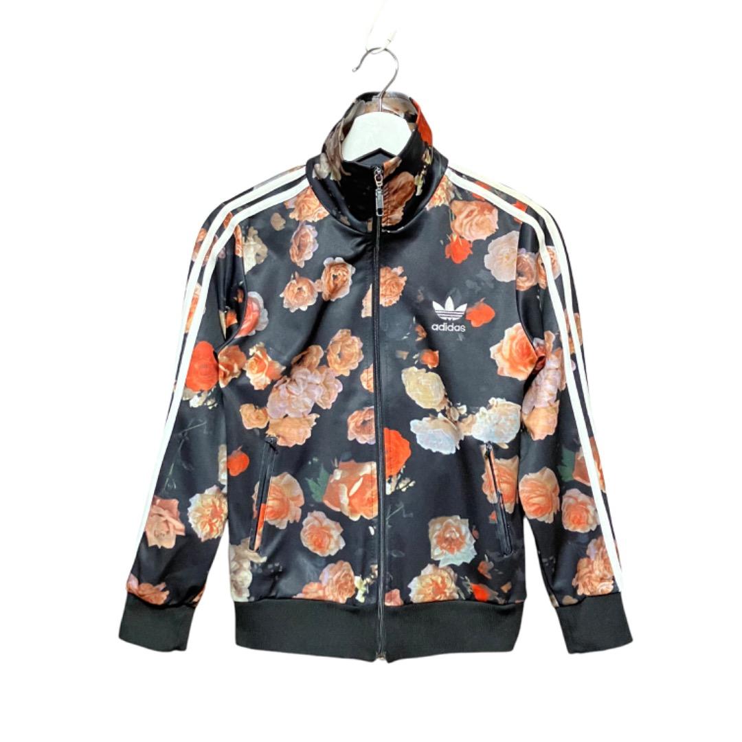 adidas 花柄トラックジャケット ファイヤーバード Sサイズ フラワー
