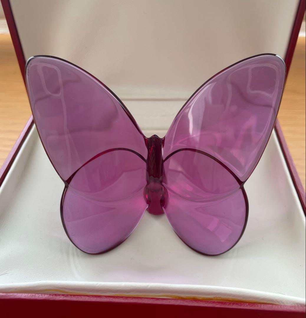 バカラ ラッキーバタフライ ピオニーピンク - メルカリ